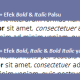 Jangan Mendeklarasikan `font-weight` dan `font-style` pada Font yang Tidak Memiliki Varian Tersebut