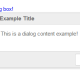Plugin JavaScript Kotak Dialog