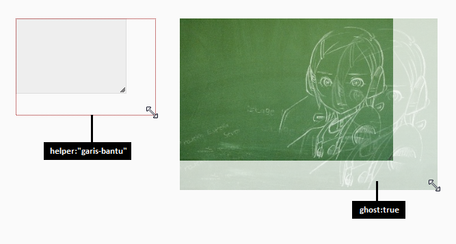 jQuery UI Resizable