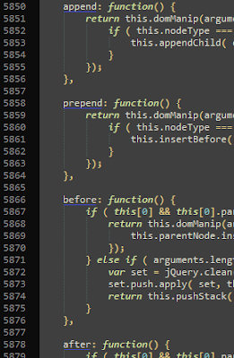 jQuery .append(), .prepend(), .before() dan .after()