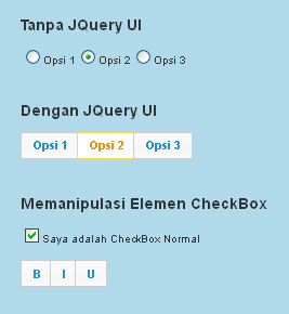 jQuery UI Manipulation