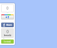 floating share button