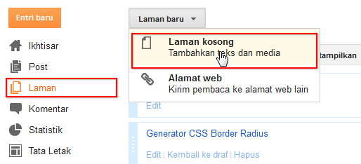 Blogger Post Editor