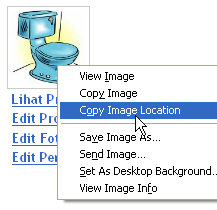 URL foto profil